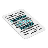 Magnet Flexible Sensibilisation/Symptômes...Dysautonomie (Côté Droit)