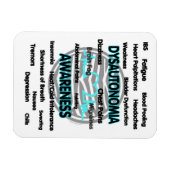 Magnet Flexible Sensibilisation/Symptômes...Dysautonomie (Horizontal)