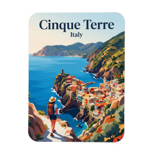 Magnet Flexible Sentier côtier des Cinque Terre Italie