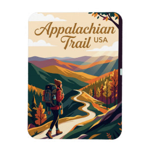 Magnet Flexible Sentier des Appalaches USA