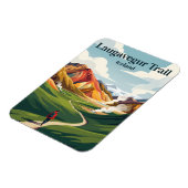 Magnet Flexible Sentier Laugavegur Islande (Côté Gauche)