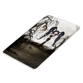 Magnet Flexible Sepia Goth Girl (Côté Gauche)
