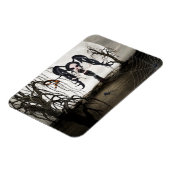 Magnet Flexible Sepia Goth Girl (Côté Gauche)