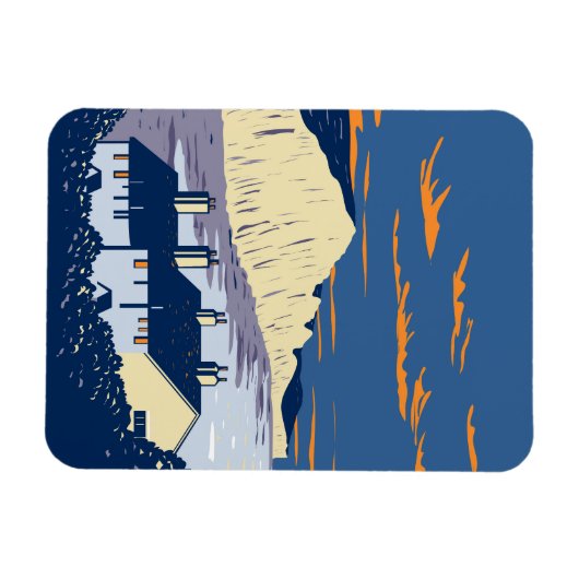 Magnet Flexible Sept Soeurs (Horizontal)