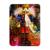 Magnet Flexible Sequin Nutcracker soldat ornement de Noël (Vertical)