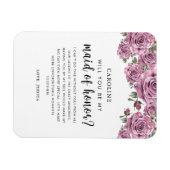 Magnet Flexible Seras-tu ma demande de témoin de mariage ? (Horizontal)