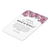 Magnet Flexible Seras-tu ma demande de témoin de mariage ? (Côté Gauche)