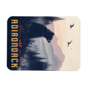 Magnet Flexible Serene Adirondack Bear : Un Vintage (Horizontal)