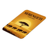 Magnet Flexible Serengeti, Arusha, Mara (Côté Gauche)