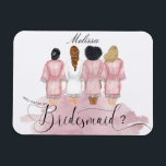 Magnet Flexible serez-vous mes robes mariages de demoiselles d'hon<br><div class="desc">Notre collection "robes de demoiselles d'honneur" présente de belles silhouettes de femmes d'aquarelle en robes mariages pour mariées et demoiselles d'honneur dans différentes couleurs de peignoir avec une collection de différents coiffures. Si vous ne voyez pas de coiffure que vous voulez se sentir libre de nous contacter et nous ferons...</div>