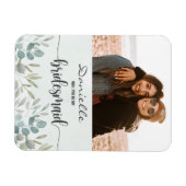 Magnet Flexible Serez-Vous Mon Épouse sage Aimant vert (Horizontal)