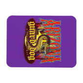 Magnet Flexible Serpent de chien de la Garde de l'Arizona (Horizontal)