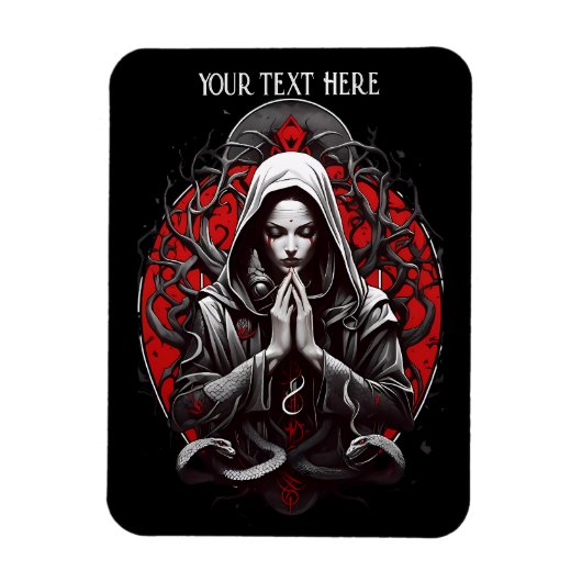 Magnet Flexible Serpent prêtesse de l'ombre (Vertical)