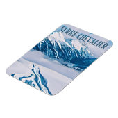 Magnet Flexible Serre Chevalier Station de ski (Côté Gauche)