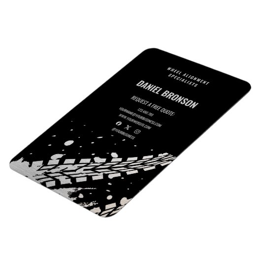 Magnet Flexible Service de réparation mécanique automobile moderne (Côté Gauche)