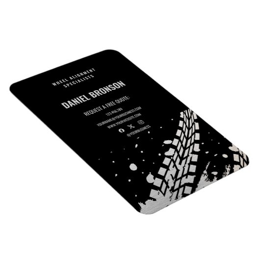 Magnet Flexible Service de réparation mécanique automobile moderne (Côté Droit)