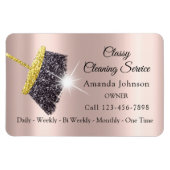 Magnet Flexible Services de nettoyage des aimants de voiture Maid  (Horizontal)