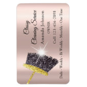 Magnet Flexible Services de nettoyage des aimants de voiture Maid  (Vertical)