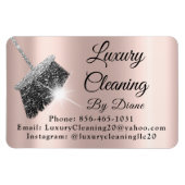 Magnet Flexible Services de nettoyage des aimants de voiture Maid  (Horizontal)