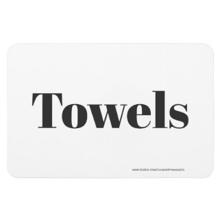 Magnet Flexible Serviettes - avec adresse du site