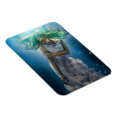 Magnet Flexible Ses Boucles D'Émeraude - Sirène Hiver Sous L'Eau (Côté Droit)