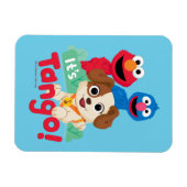 Magnet Flexible Sesame Street | C'est Tango avec Elmo et Grover (Horizontal)