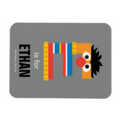 Magnet Flexible Sesame Street | E est pour Ernie (Horizontal)