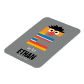 Magnet Flexible Sesame Street | E est pour Ernie (Côté Gauche)
