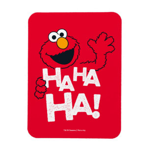 Magnet Flexible Sesame Street Elmo - Ha Ha Ha!