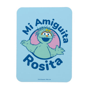 Magnet Flexible Sesame Street   Mi Amiguita Rosita