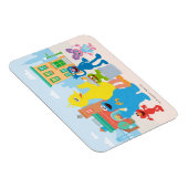 Magnet Flexible Sesame Street | Neighborhood Scene (Côté Droit)