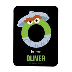 Magnet Flexible Sesame Street O is for Oscar
