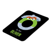 Magnet Flexible Sesame Street | O is for Oscar (Côté Gauche)