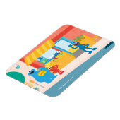 Magnet Flexible Sesame Street | Street Scene (Côté Gauche)