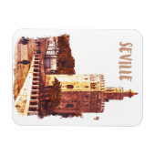 Magnet Flexible Séville Espagne Andalousie Voyage (Horizontal)