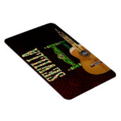 Magnet Flexible Séville Guitare espagnole avec Girouette de (Côté Droit)