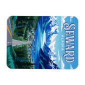 Magnet Flexible Seward États-Unis (Horizontal)