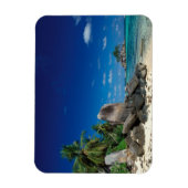 Magnet Flexible Seychelles, île de Mahe, plage d'Anse Royale. (Vertical)