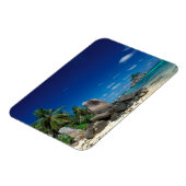 Magnet Flexible Seychelles, île de Mahe, plage d'Anse Royale. (Côté Gauche)