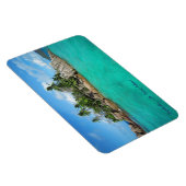 Magnet Flexible Seychelles, Praslin - Île tropicale - Photo (Côté Droit)