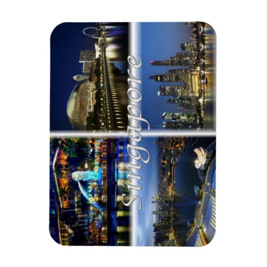 Magnet Flexible SG Singapour (Vertical)