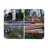 Magnet Flexible SG Singapour (Horizontal)