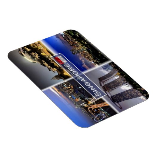 Magnet Flexible SG Singapour (Côté Droit)
