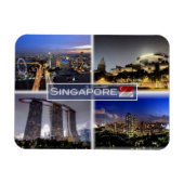 Magnet Flexible SG Singapour (Horizontal)