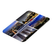 Magnet Flexible SG Singapour (Côté Gauche)