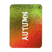 Magnet Flexible Shades de nom propre de l'aimant orange et vert Pr (Vertical)