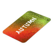 Magnet Flexible Shades de nom propre de l'aimant orange et vert Pr (Côté Gauche)