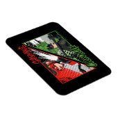 Magnet Flexible Shadybug et Noir glacé (Côté Droit)