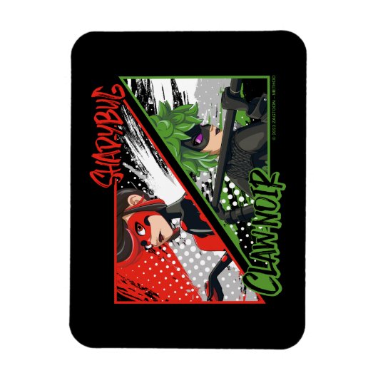 Magnet Flexible Shadybug et Noir glacé (Vertical)
