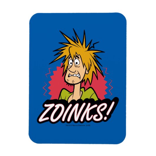Magnet Flexible Shaggy "Zoinks!" Graphic (Vertical)